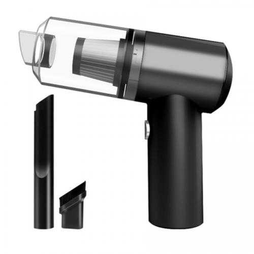 Автомобільний пилосос RIAS Vacuum Cleaner 2в1 акумуляторний Black (3_02501) Автомобільний пилосос RIAS Vacuum Cleaner 2в1 акумуляторний Black (3_02501)