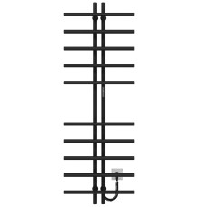 Рушникосушарка електрична Gray П10 60х1450 Deffi Чорний JD03 (A.GY.145.6.10.E.B.R.1)