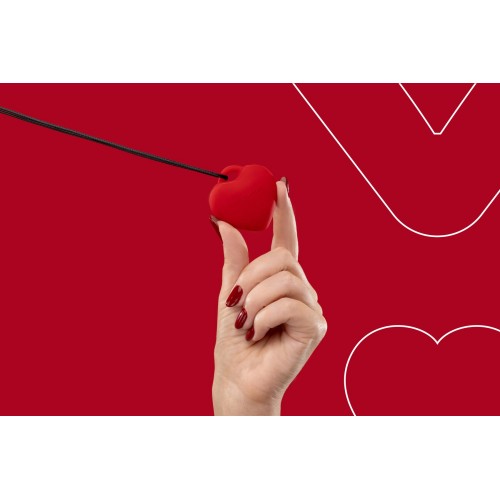 Міні-вібратор Серце FairyGasm PleasureStone 9 режимів red (SX0645) Міні-вібратор Серце FairyGasm PleasureStone 9 режимів red (SX0645)
