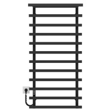 Рушникосушарка електрична Agata П12 400x1200 Deffi Чорний JD04 (A.AG.120.40.12.E.W.L.4)