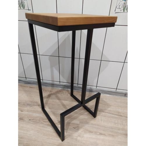 Барний стілець GoodsMetall у стилі ЛОФТ 750х350х350  Барний стілець GoodsMetall у стилі ЛОФТ 750х350х350