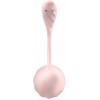 Віброяйце Satisfyer Ribbed Petal Connect App Rose