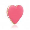 Вібратор-сердечко Rianne S: Heart Vibe Coral, 10 режимів, медичний силікон, подарункове паковання