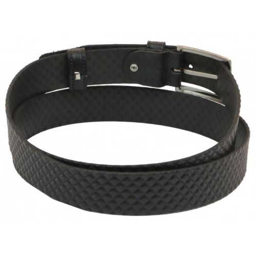 Шкіряний ремінь Skipper 110-130 x 3.5 см Чорний (1035-35) Шкіряний ремінь Skipper 110-130 x 3.5 см Чорний (1035-35)