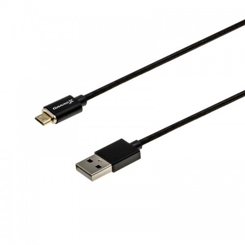 Кабель Grand-X USB-microUSB, магнітний, 1м, Black (MG-01M) в інтернет супермаркеті PbayMarket!