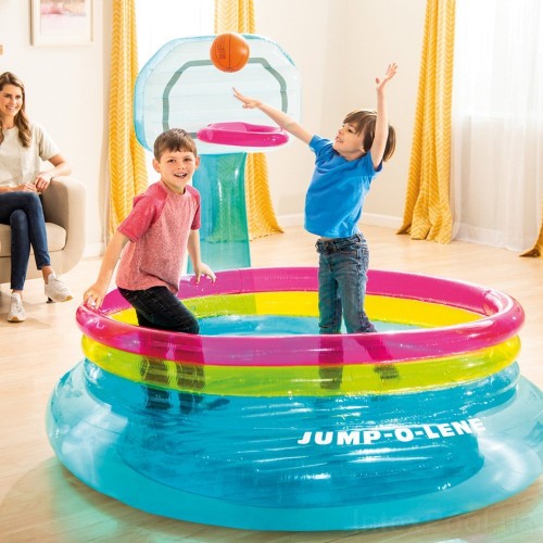 Дитячий надувний басейн Intex 48265 «Батут», 196 х 180 х 152 см (hub_upb1y4) в інтернет супермаркеті PbayMarket!