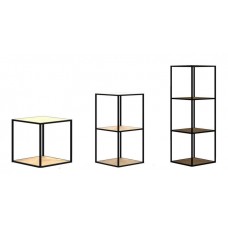 Стелаж для зберігання в стилі Loft NS-1709 1800x600x600 мм Черный