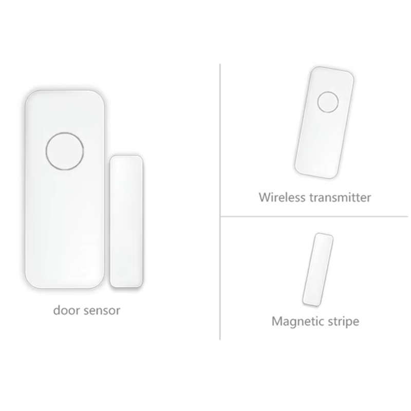 Бездротовий датчик відкриття дверей та вікон на 433 мГц до 80 метрів Nectronix WDS-433