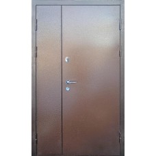 Вхідні двері Метал / МДФ Ескада 2 Ваш ВиД Мідний антик/Горіх темний 1200х2040х70 Ліве / Праве