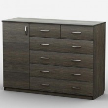 Комод Тиса Мебель АКМ-45 1 Венге 90x45x120 см