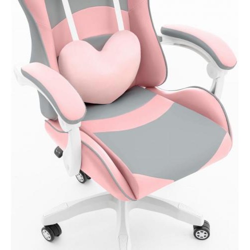 Комп'ютерне крісло Hell's Rainbow Pink-Gray Комп'ютерне крісло Hell's Rainbow Pink-Gray