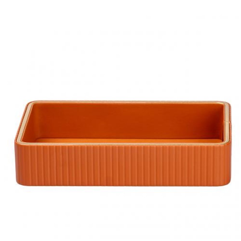 Серветниця з еко-шкіри для дому TS Kitchen коричневий (HP9900BR)