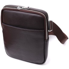 Сумка Vintage 22863 17х21х3,5 см Коричневий