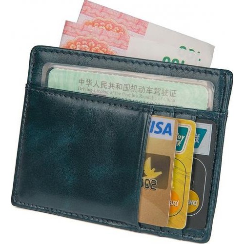 Кредитниця Vintage 14501 Зелена, Зелений