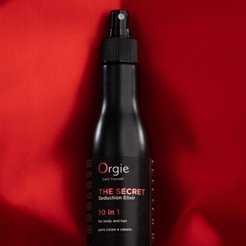 Лосьйон з феромонами для тіла та волосся Orgie – The Secret Seduction Elixir 10 in 1 (200 мл), для неї