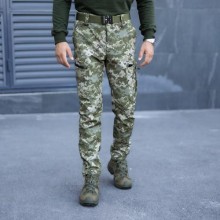 Штани карго чоловічі Pobedov Static 51140 XL Піксель (00000008536)