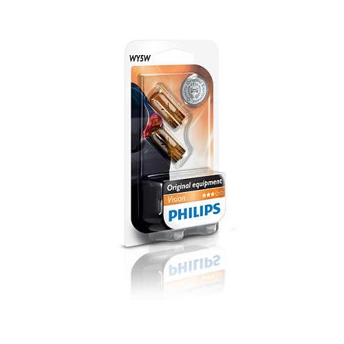 Автолампа ук. PHILIPS 12396NAB2 WY5W 12V 5W W2,1X9,5d в інтернет супермаркеті PbayMarket!