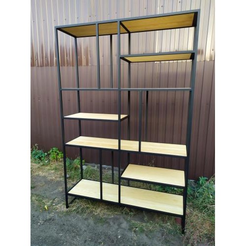 Стелаж GoodsMetall у стилі Лофт 2100х1400х400 СТЖ202 Стелаж GoodsMetall у стилі Лофт 2100х1400х400 СТЖ202