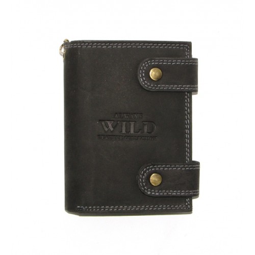 Гаманець чоловічий Always Wild 2901-BIC Black Гаманець чоловічий Always Wild 2901-BIC Black