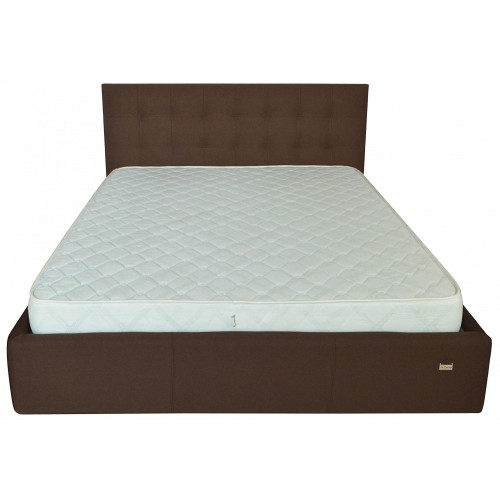 Ліжко Richman Брістоль 120 х 200 см Etna-027 З підйомним механізмом та нішою для білизни Коричнева (rich00117)
