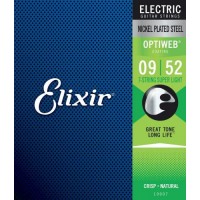 Струни для електрогітари Elixir 19007 Optiweb Nickel Plated Steel 7-String Super Light 9/52 Струни для електрогітари Elixir 19007 Optiweb Nickel Plated Steel 7-String Super Light 9/52