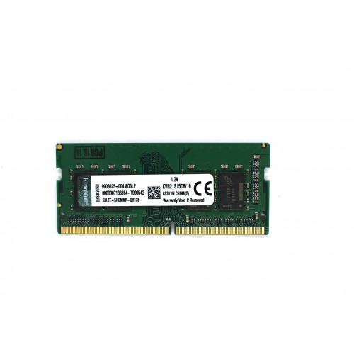 Оперативна пам'ять Kingston SODIMM DDR4-2133 16384MB PC4-17000 (KVR21S15D8/16) Оперативна пам'ять Kingston SODIMM DDR4-2133 16384MB PC4-17000 (KVR21S15D8/16)