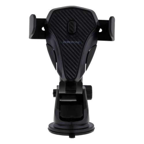 Тримач для смартфона розсувна система фіксації Borofone BH38 Magic Black Тримач для смартфона розсувна система фіксації Borofone BH38 Magic Black