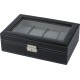 Шкатулка для зберігання годинників Salvadore PB/3361/8.BL Чорний