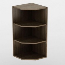 Полиця навісна Тиса Мебель Аккорд Венге 730x350x350 мм