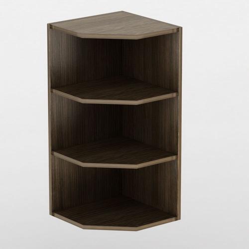 Полиця навісна Тиса Мебель Аккорд Венге 730x350x350 мм