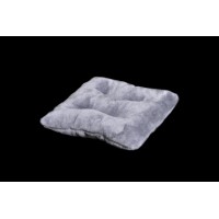 Подушка-лежак (синтепон) для котів та собак Мур-мяу квадратна 34 х 34 см Сіра Подушка-лежак (синтепон) для котів та собак Мур-мяу квадратна 34 х 34 см Сіра