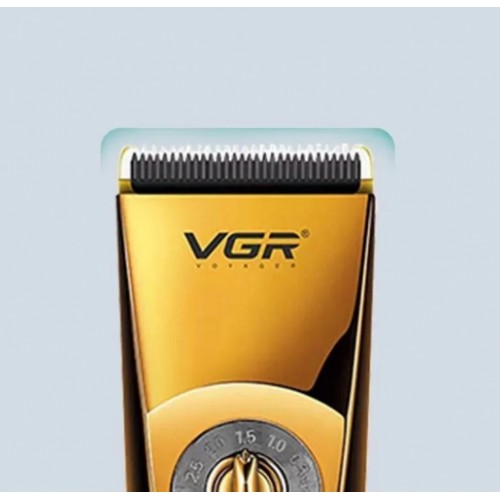 Машинка для стрижки волосся VGR V-663 Чорно-золотистий (2132328400)