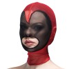 Маска серце сітка з відкритим ротом Feral Feelings - Hearts Mask Red/Black в інтернет супермаркеті PbayMarket!