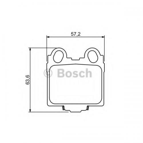 Колодки гальмові Bosch дискові задні LEXUS GS,IS,SC 97 0986494231 в інтернет супермаркеті PbayMarket!