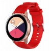 Ремінець BeWatch для Samsung Galaxy Watch 42 | 3 41 мм | Active | Active 2 силіконовий 20мм ECO2 Червоний (1012103)