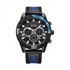 Годинник Megir Blue Black MG2066 (ML2066G-BK-1)