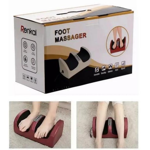 Масажер роликовий Renkai для ніг Mimo Foot Massager Червоний (2104618411) Масажер роликовий Renkai для ніг Mimo Foot Massager Червоний (2104618411)