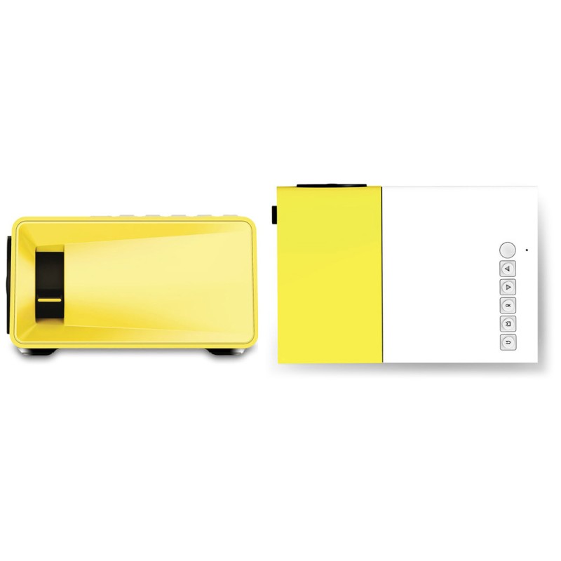 Міні-проектор портативний мультимедійний з динаміком Led Projector YG300