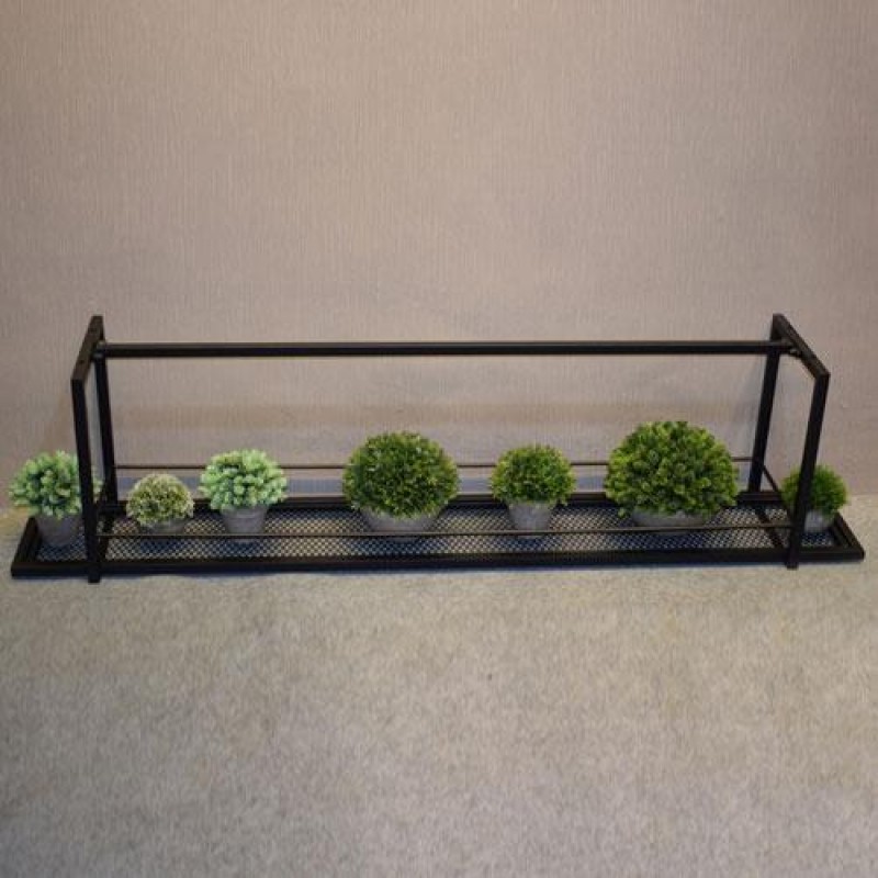 Настінна полиця в стилі Loft NS-1061 330x1000x200 мм Черный