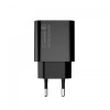 Мережевий зарядний пристрій ColorWay Black (CW-CHS025QPD-BK)