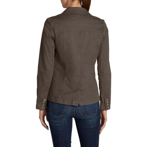 Блейзер Eddie Bauer Women Legend Wash Stretch Blazer MUSHROOM 40 Коричневий (0086MR-M) в інтернет супермаркеті PbayMarket!