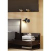Бра Candellux Diso 16x12 см Чорний (91-63410)