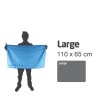 Полотенце Lifeventure Micro Fibre Comfort L 110 x 65 см Синій 63337 в інтернет супермаркеті PbayMarket!
