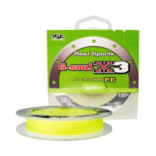 Шнур YGK G-Soul X3 150m #0.3/0.094mm 4.5lb (1013-5545.00.28) Шнур YGK G-Soul X3 150m #0.3/0.094mm 4.5lb (1013-5545.00.28)