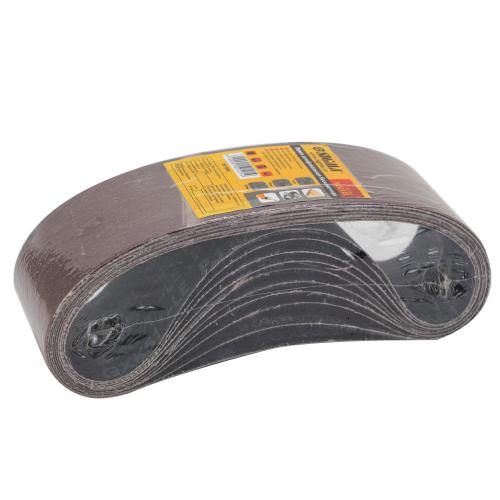 Стрічка шліфувальна нескінченна 10шт 75×533 зерно 120 SIGMA (9152121) Стрічка шліфувальна нескінченна 10шт 75×533 зерно 120 SIGMA (9152121)