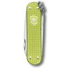 Ніж-брелок Victorinox Classic SD Alox Colors Lime Twist 58 мм, 5 функцій, Зелений (0.6221.241G)