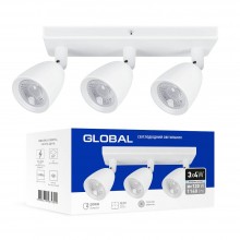 Світильник світлодіодний Global GSL-01S 12W 4100K Білий (1452)