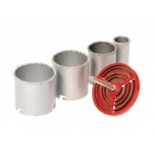 Набір корончастих свердлів GRANITE для плитки 4 шт 33-73 мм вольфрамове напилення 2-08-004