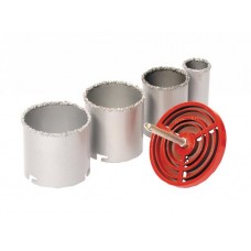 Набір корончастих свердлів GRANITE для плитки 4 шт 33-73 мм вольфрамове напилення 2-08-004