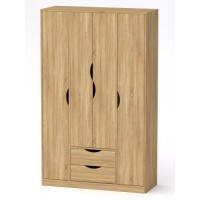 Передпокій-шафа Компанит Любов 120х44,8х195 см Дуб сонома Передпокій-шафа Компанит Любов 120х44,8х195 см Дуб сонома